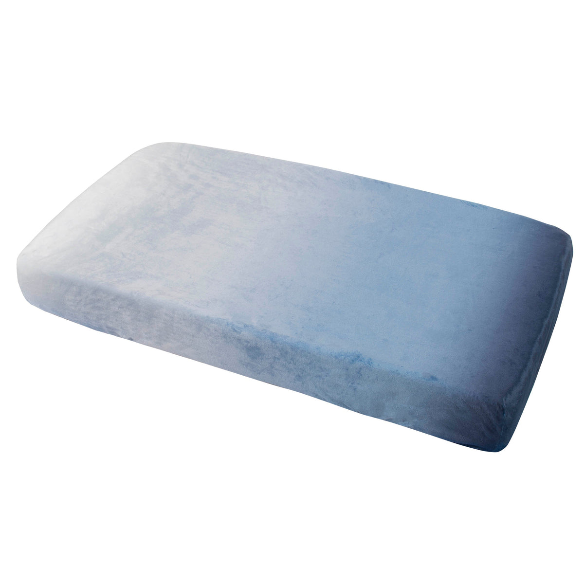 Boys Blue Ombre Changing Pad Cover