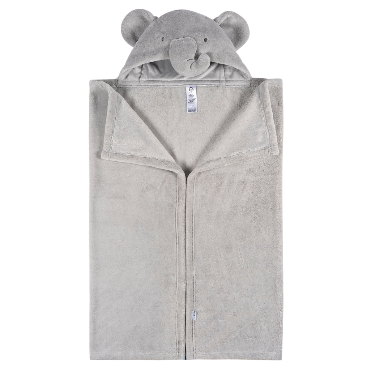 2-Pack Baby Neutral Animal Geo Hooded Wearable Blanket & Security Blanket Set, view 2