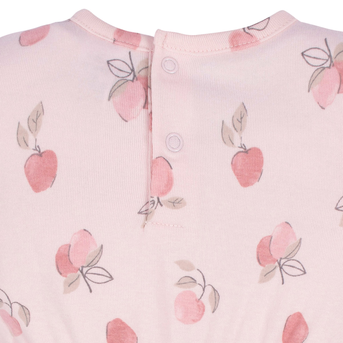 Baby Girls Appley Sweet Romper, view 7