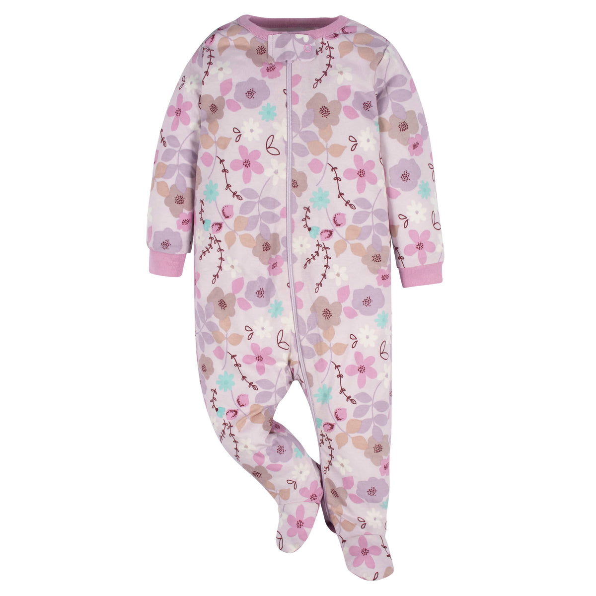 4-Pack Baby Girls Lavender Garden Sleep 'N Plays, view 8