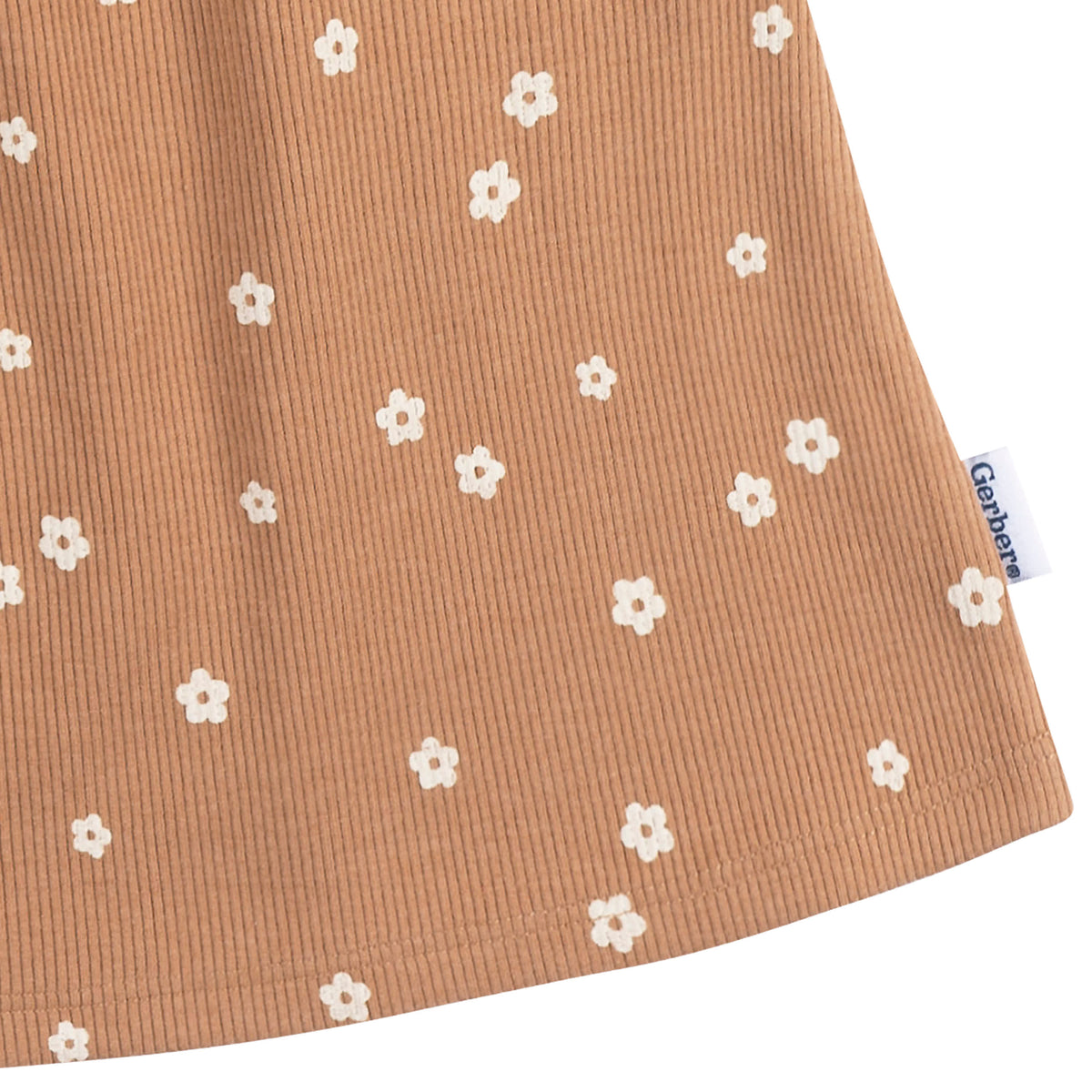2-Piece Infant and Toddler Girls Ditsy Floral Tank Top & Shorts Set, view 6
