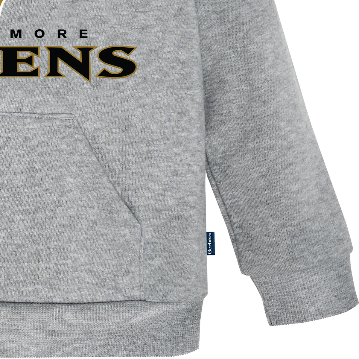 Infant & Toddler Boys Ravens Hoodie, view 4