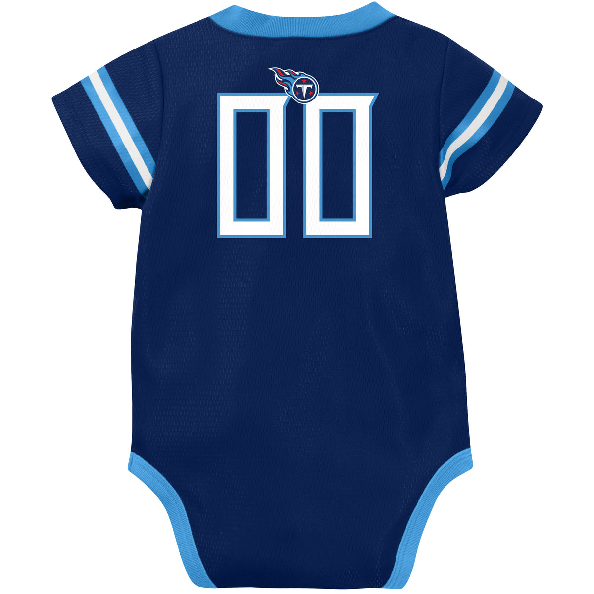Baby Boys Titans Short Sleeve Jersey Bodysuit, view 2
