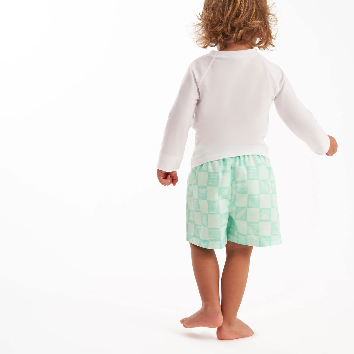 2-Pack Baby & Toddler Boys Surf Swim Trunks, view 5
