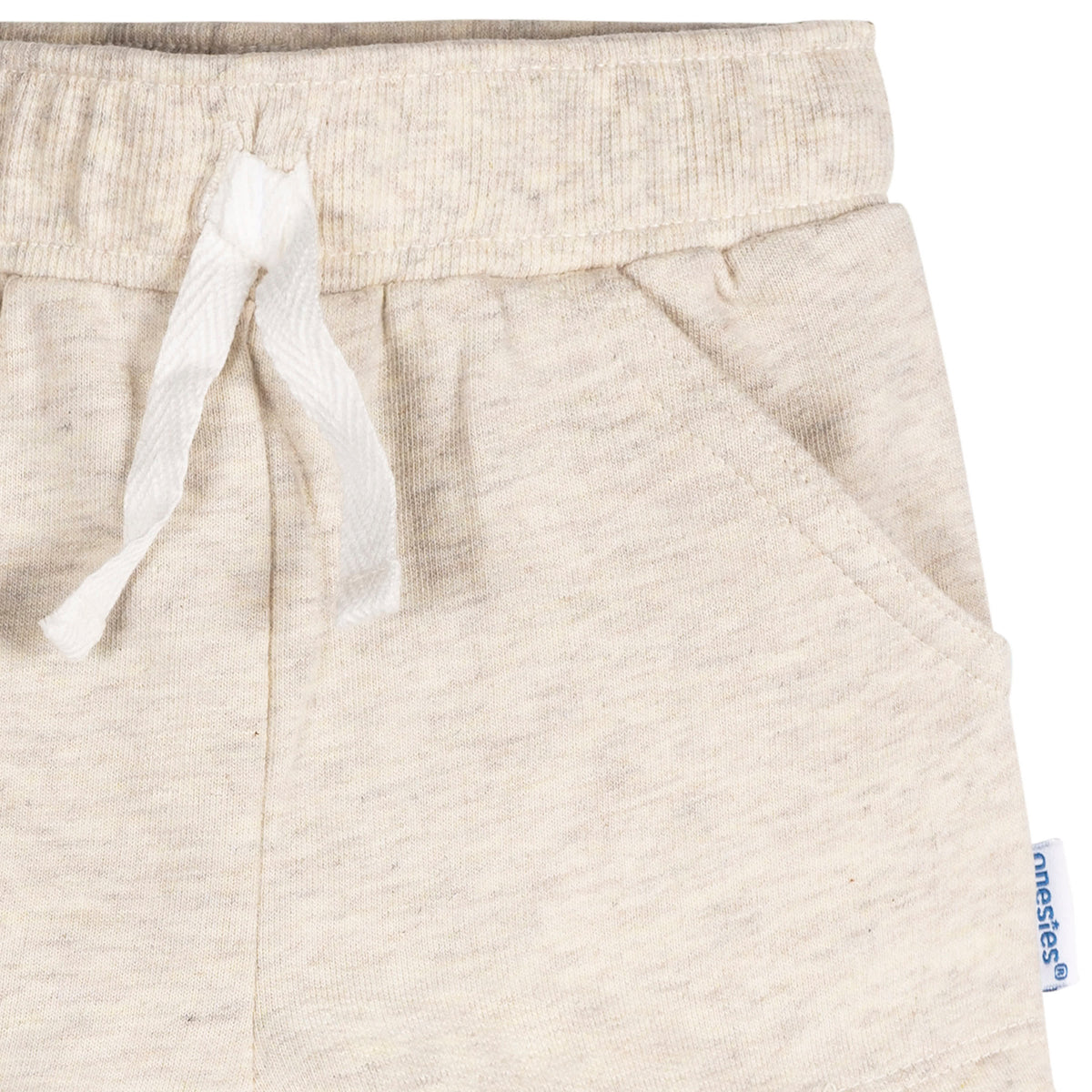 3-Pack Baby Neutral Stars Shorts, view 5