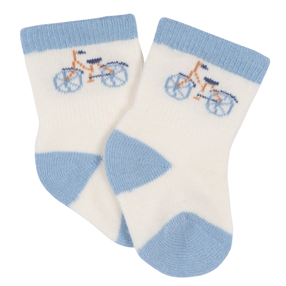 6-Pack Baby Boys Puppy Playground Wiggle Proof Socks, view 3