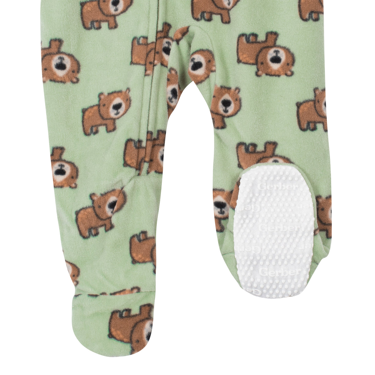 Baby Boys Bear Fleece Pajama, view 2