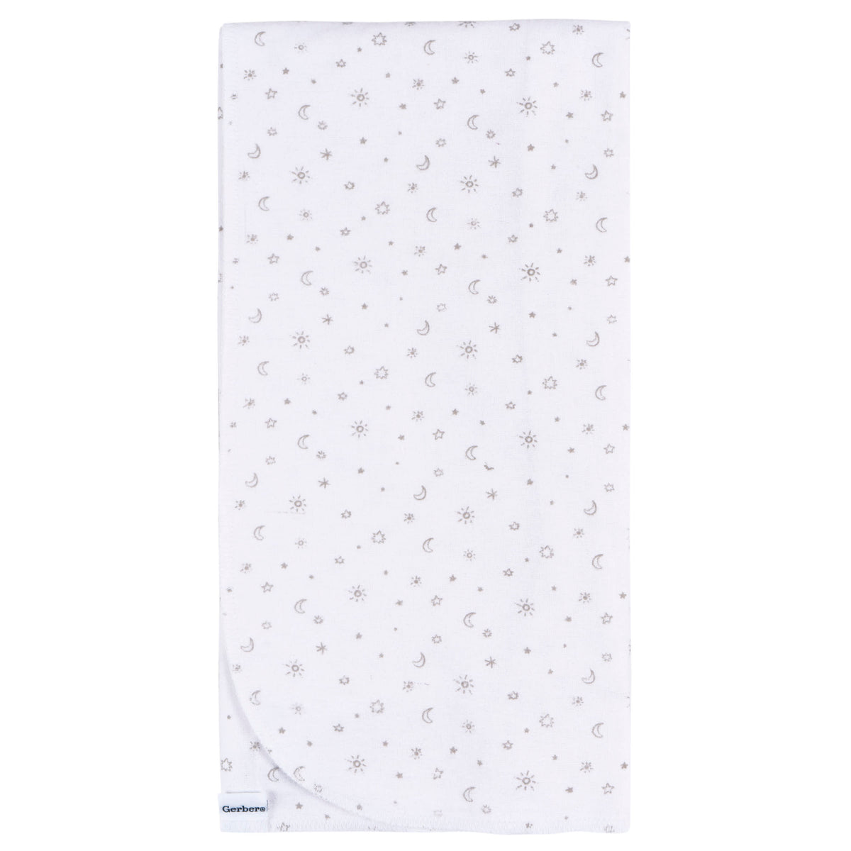 4-Pack Baby Neutral Celestial Flannel Blankets, view 5