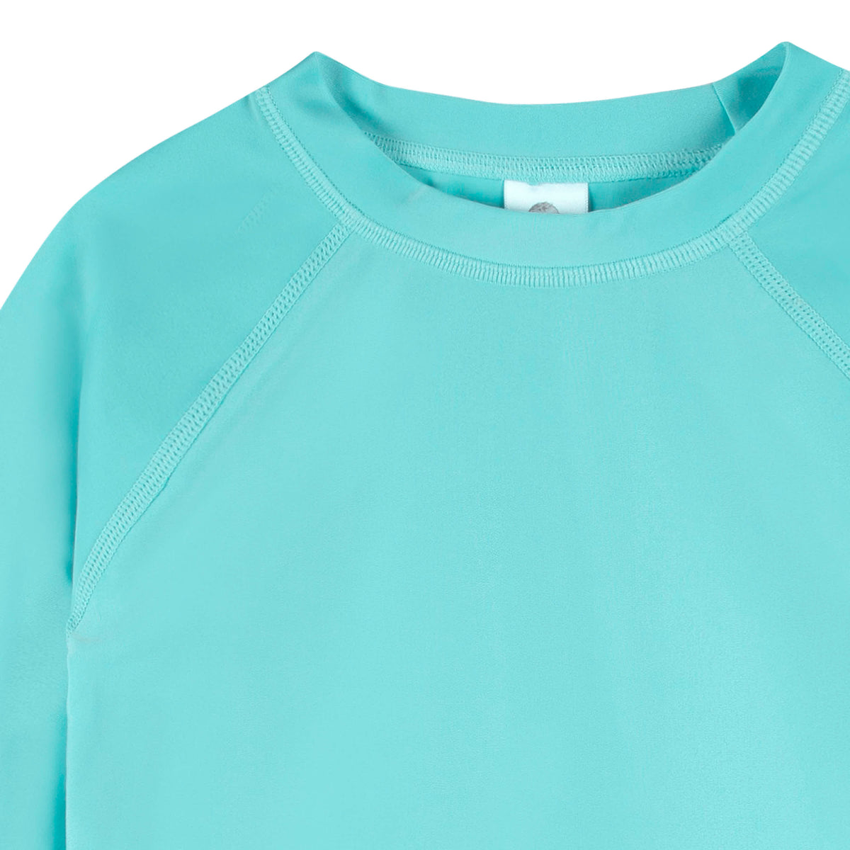 Baby & Toddler Neutral Aqua Rashguard, view 5