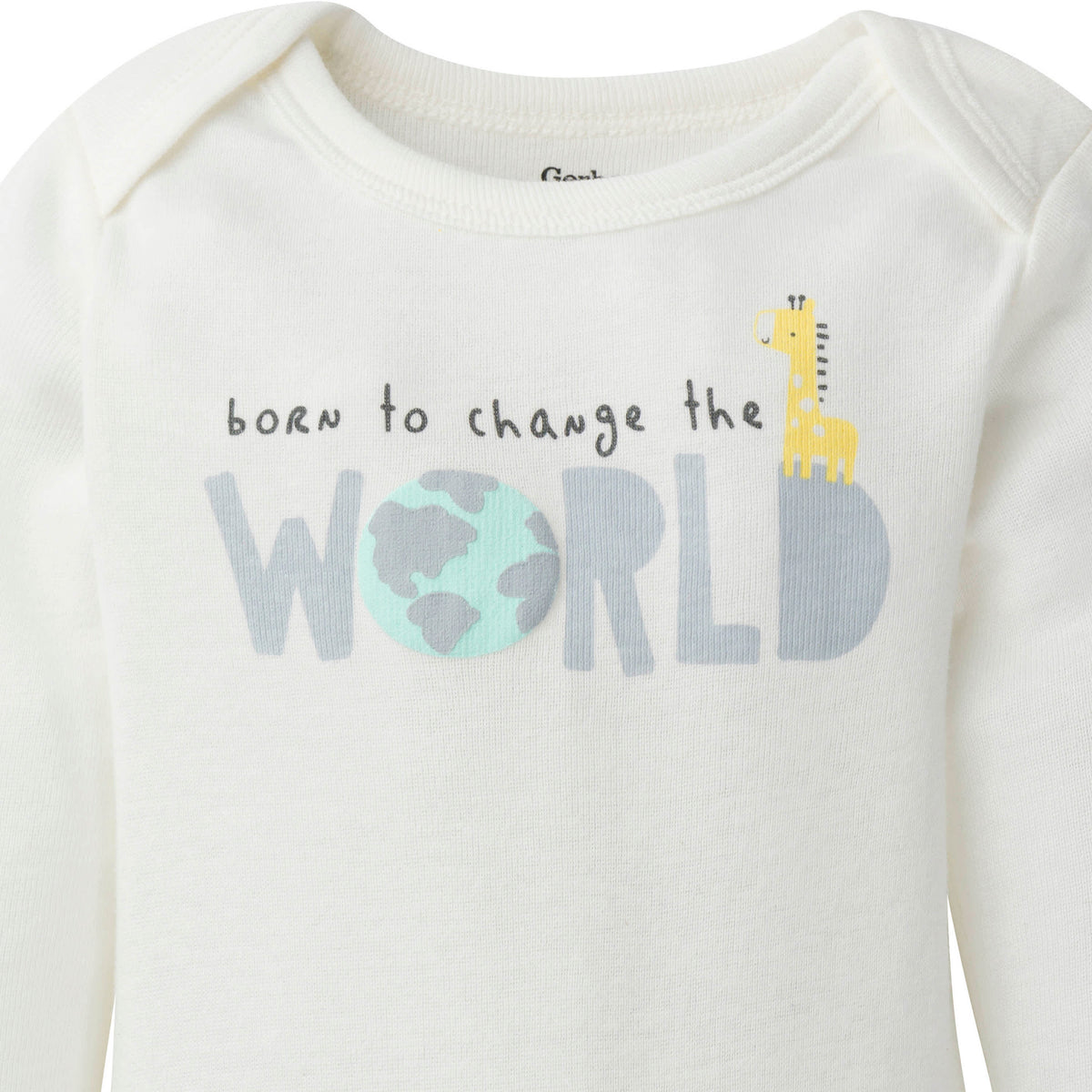 3-Piece Baby Neutral Animals Onesies Bodysuits & Pants Set, view 4