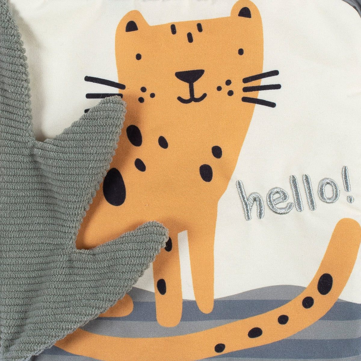 Baby Cheetah Crinkle Toy, view 4