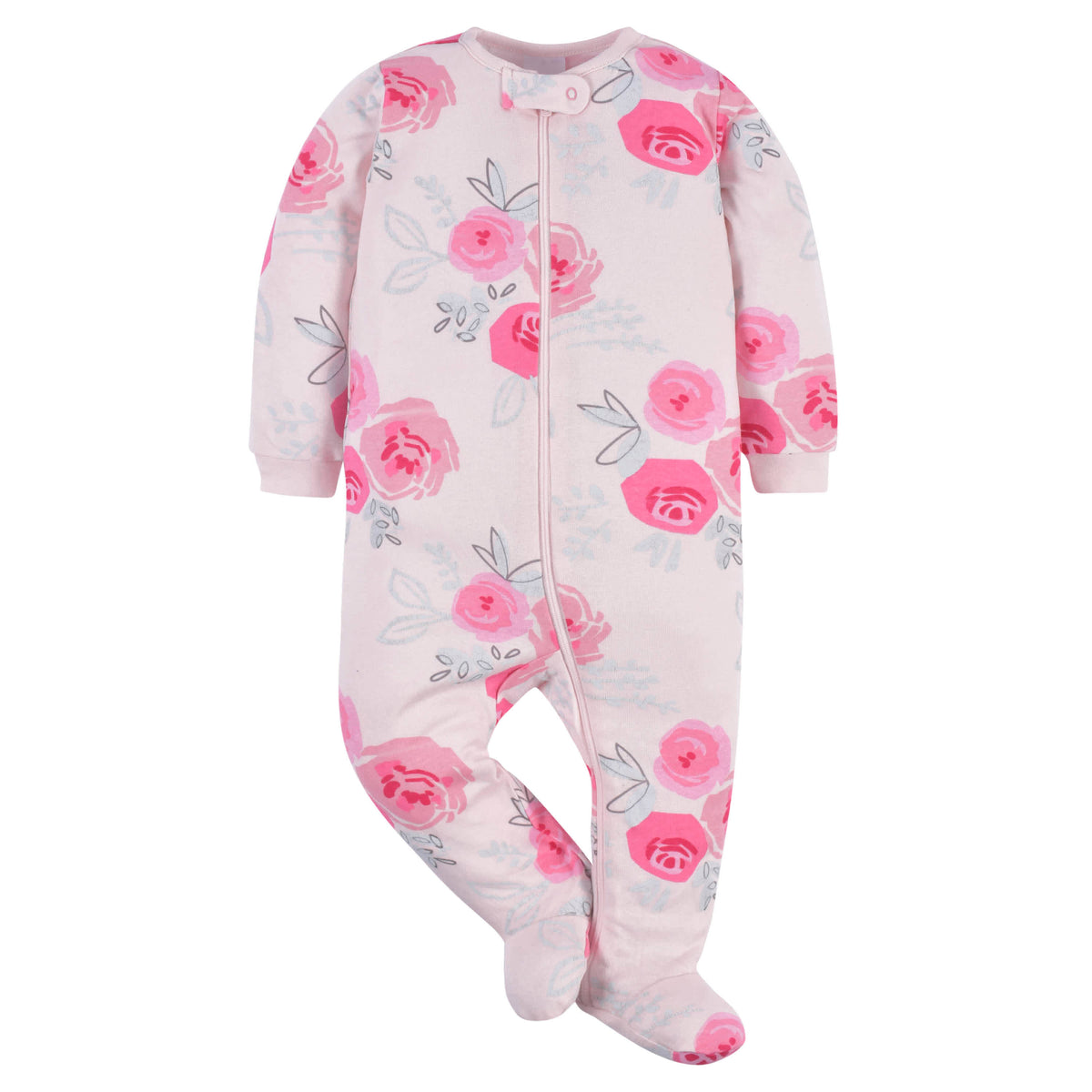 2-Pack Baby Girls Rose Floral Sleep 'N Plays, view 4