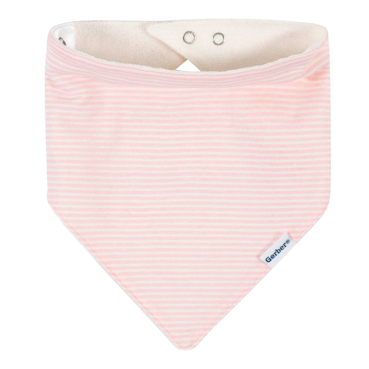 4-Pack Baby Girls Fox Bandana Bibs, view 6