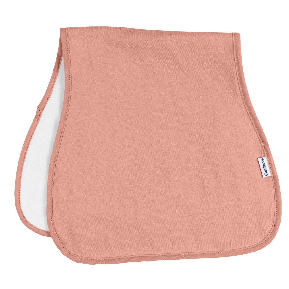 5-Pack Baby Girls Pink Rainbows Burpcloth, view 7
