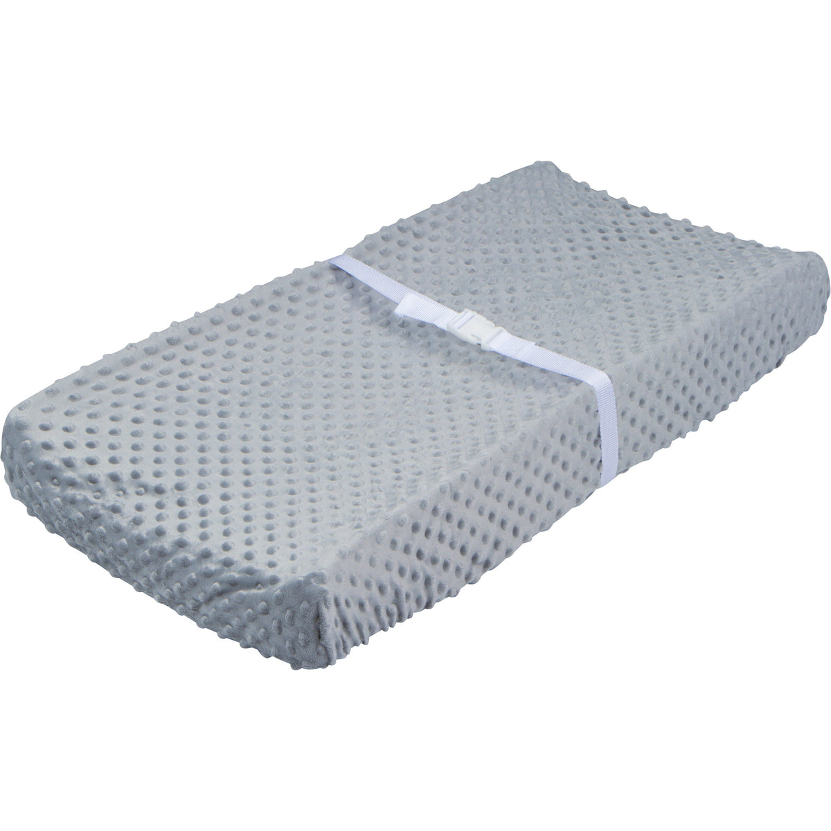 Baby Boys Dotted Gray Changing Pad Cover
