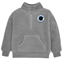 Infant & Toddler Boys Panthers 1/4 Zip Sherpa Top