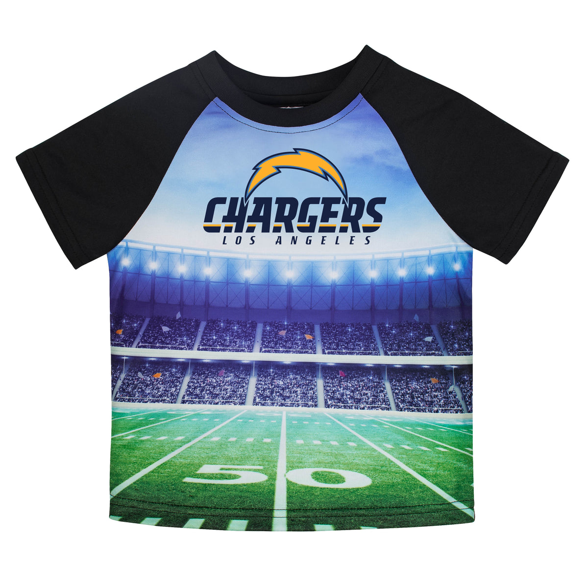 Los Angeles Chargers Toddler Boys Short Sleeve Tee Shirt