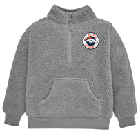 Infant & Toddler Boys Broncos 1/4 Zip Sherpa Top