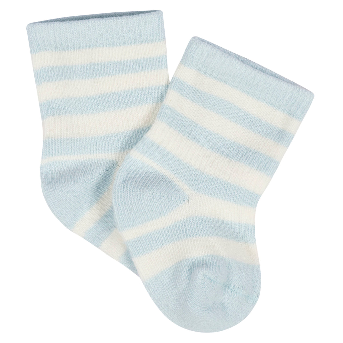 8-Pack Baby Boys Transportation Zone Jersey Wiggle Proof Socks, view 5