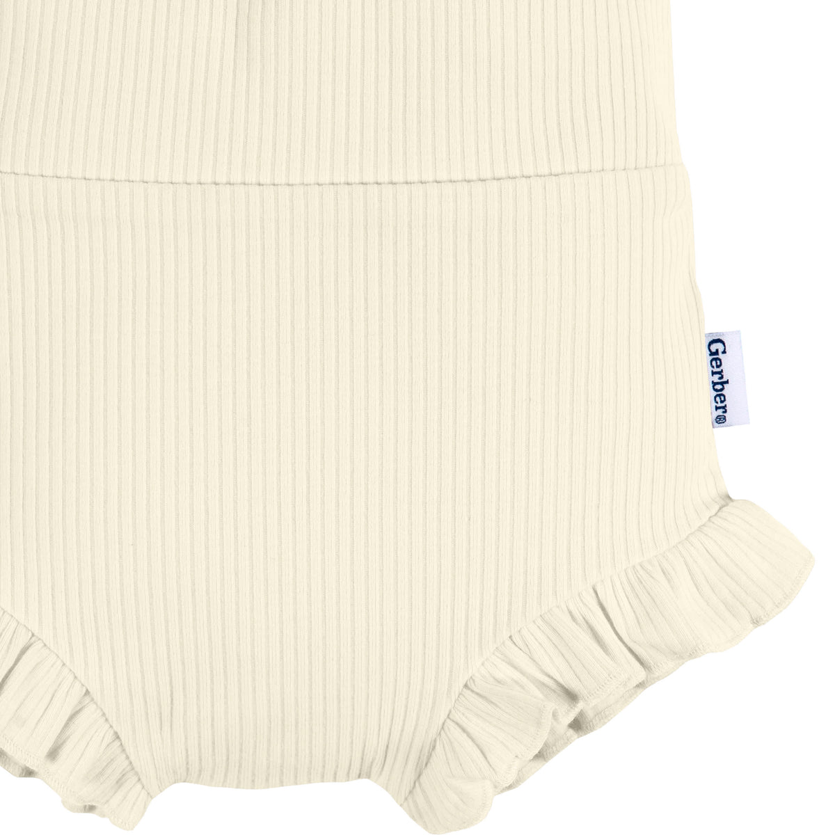 3-Pack Baby Girls White/Grey Heather/Black Bubble Short, view 7