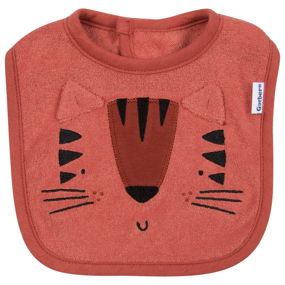 4-Pack Baby Boys Safari Dribbler Bibs, view 2
