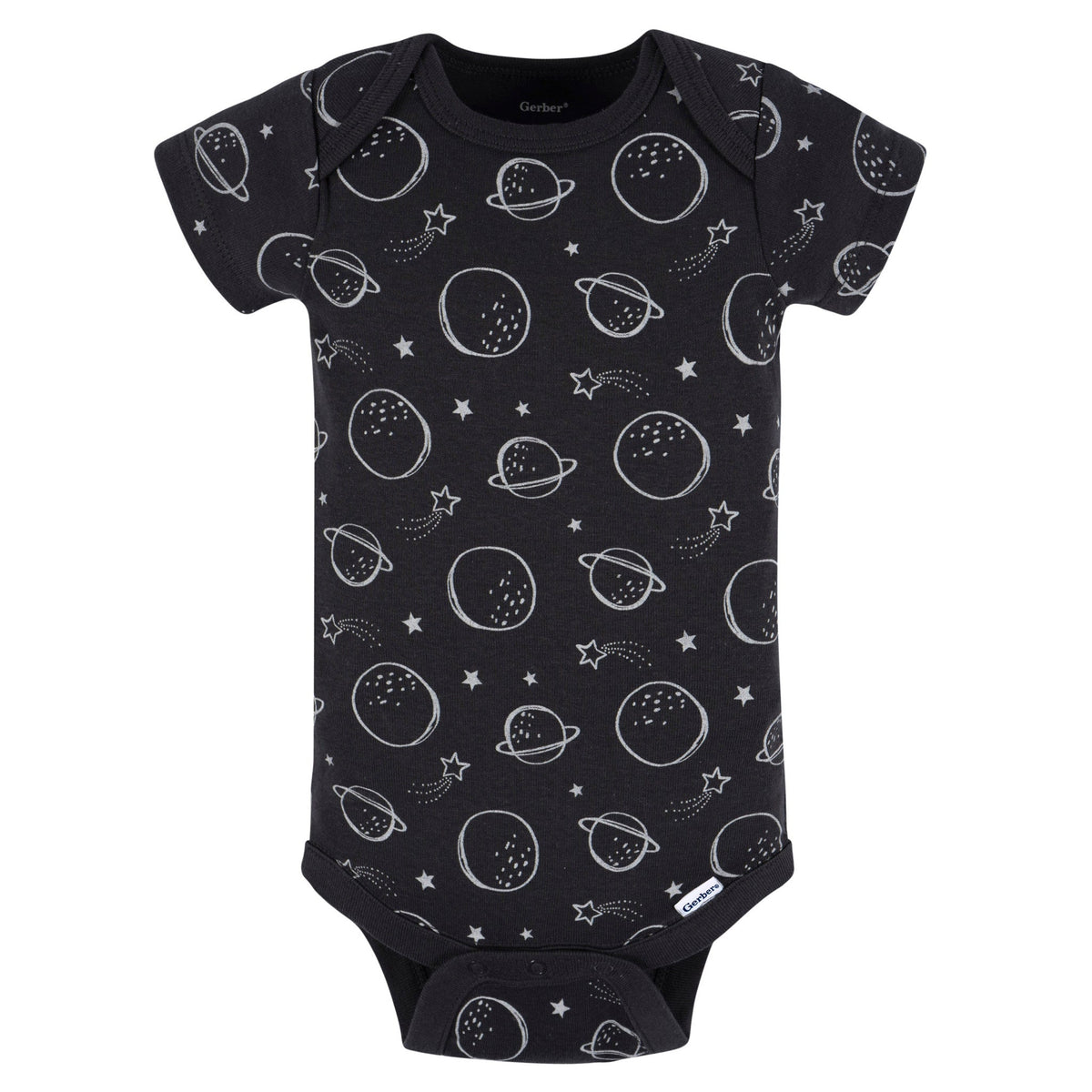 Baby Boys Space Short Sleeve Onesies Bodysuit