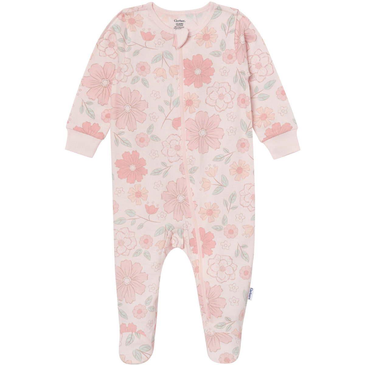 Baby Girls Romantic Floral Sleep 'N Play