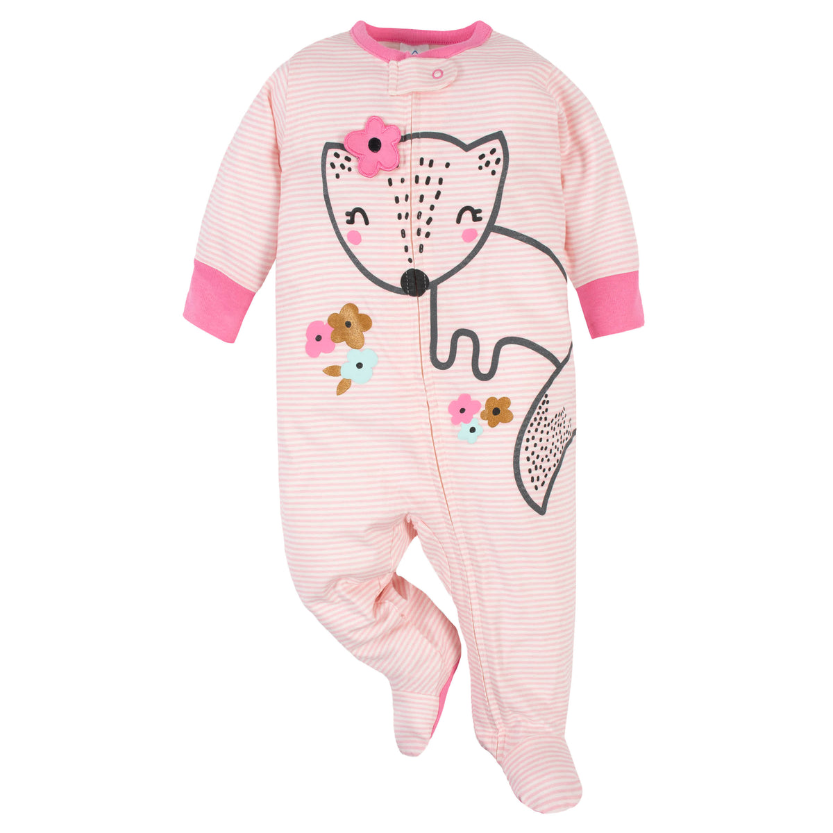 3-Pack Baby Girls Fox Sleep 'N Plays, view 2