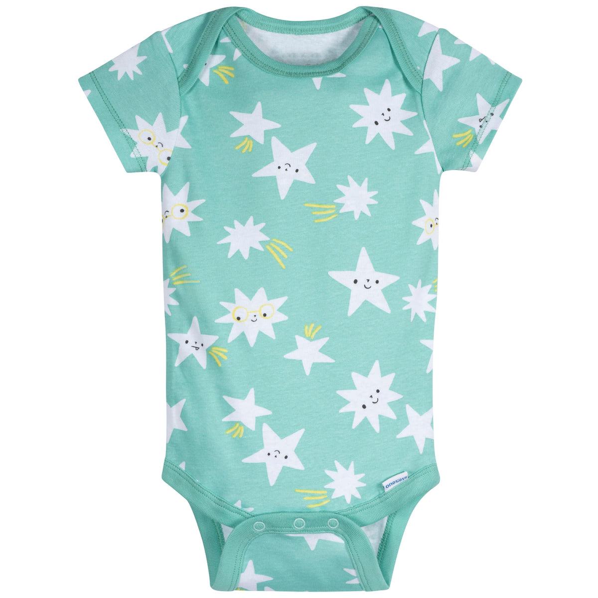 6-Piece Baby Neutral Milk Dinner Onesies and Active Pant Set, view 4