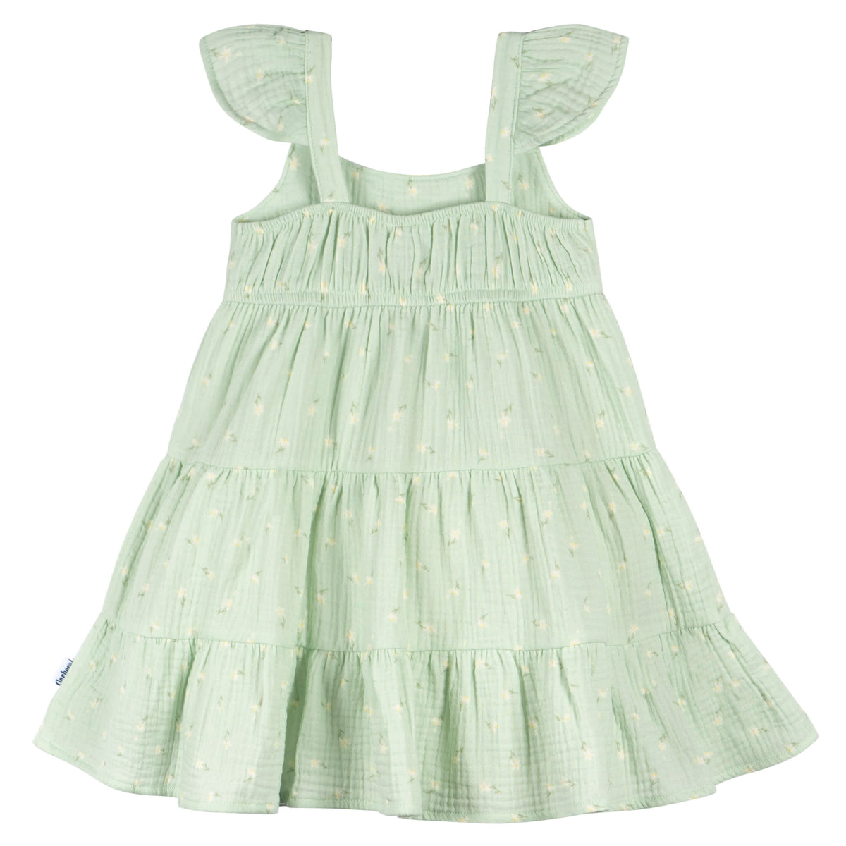 Toddler Girls Pick-A-Daisy Tiered Dress, view 3
