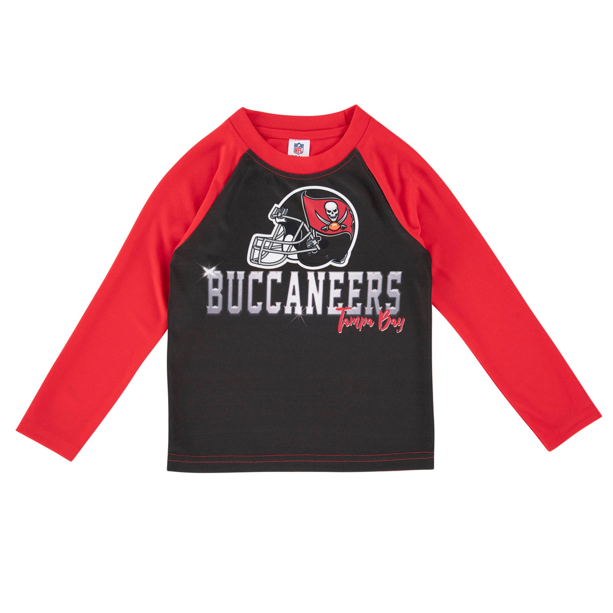 Toddler Boys Tampa Bay Buccaneers Long Sleeve Tee Shirt