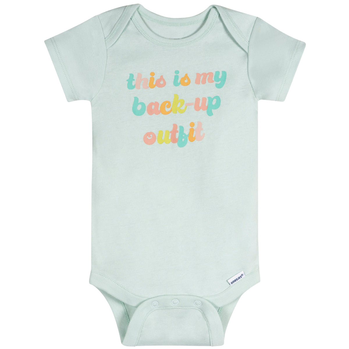 8-Pack Baby Girls Super Happy Onesies Bodysuits, view 8