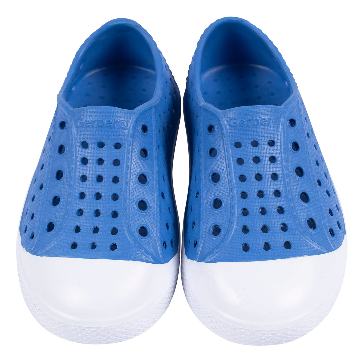 Infant & Toddler Boys Blue EVA Slip-On Shoe, view 3