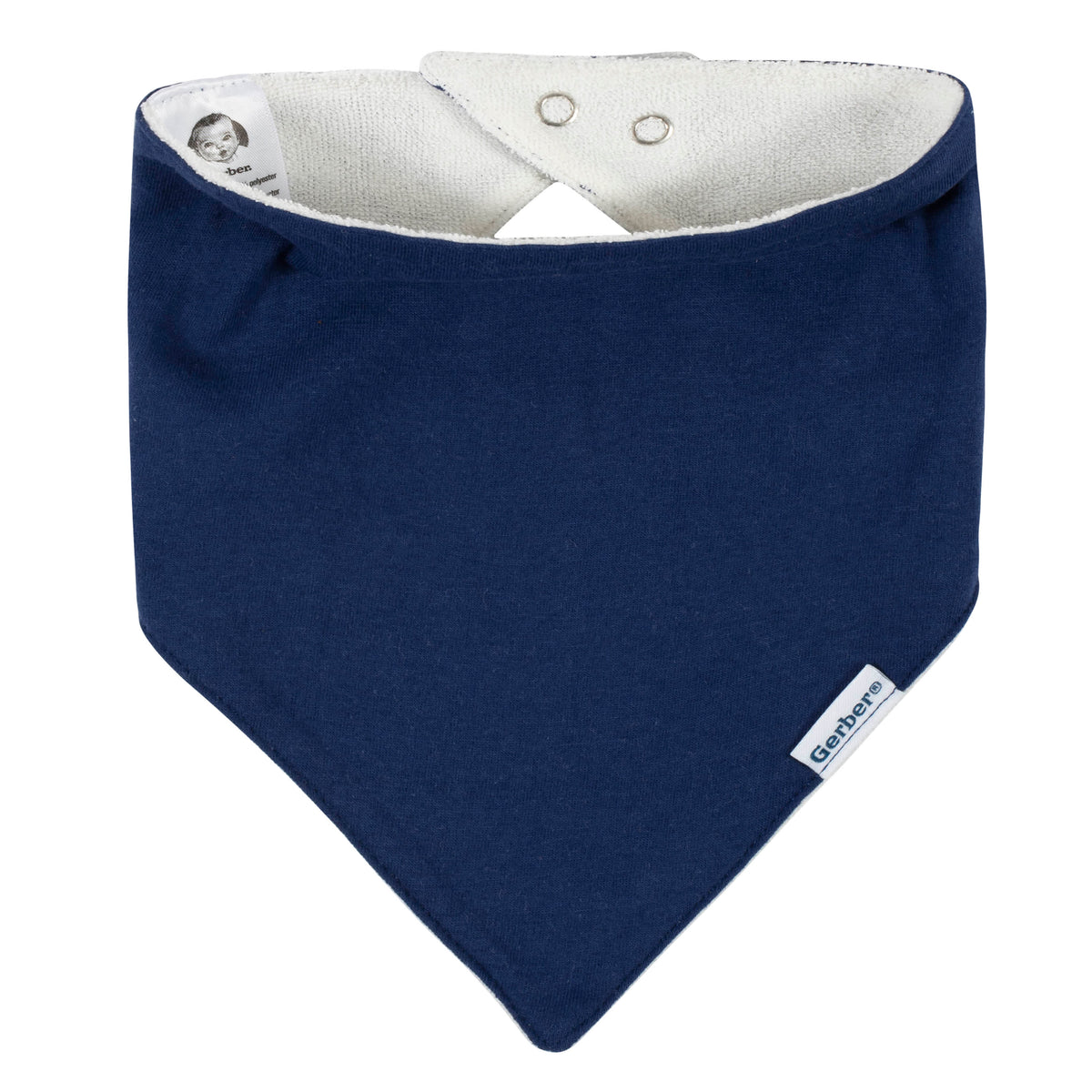 4-Pack Baby Boys Dino Bandana Bibs, view 2