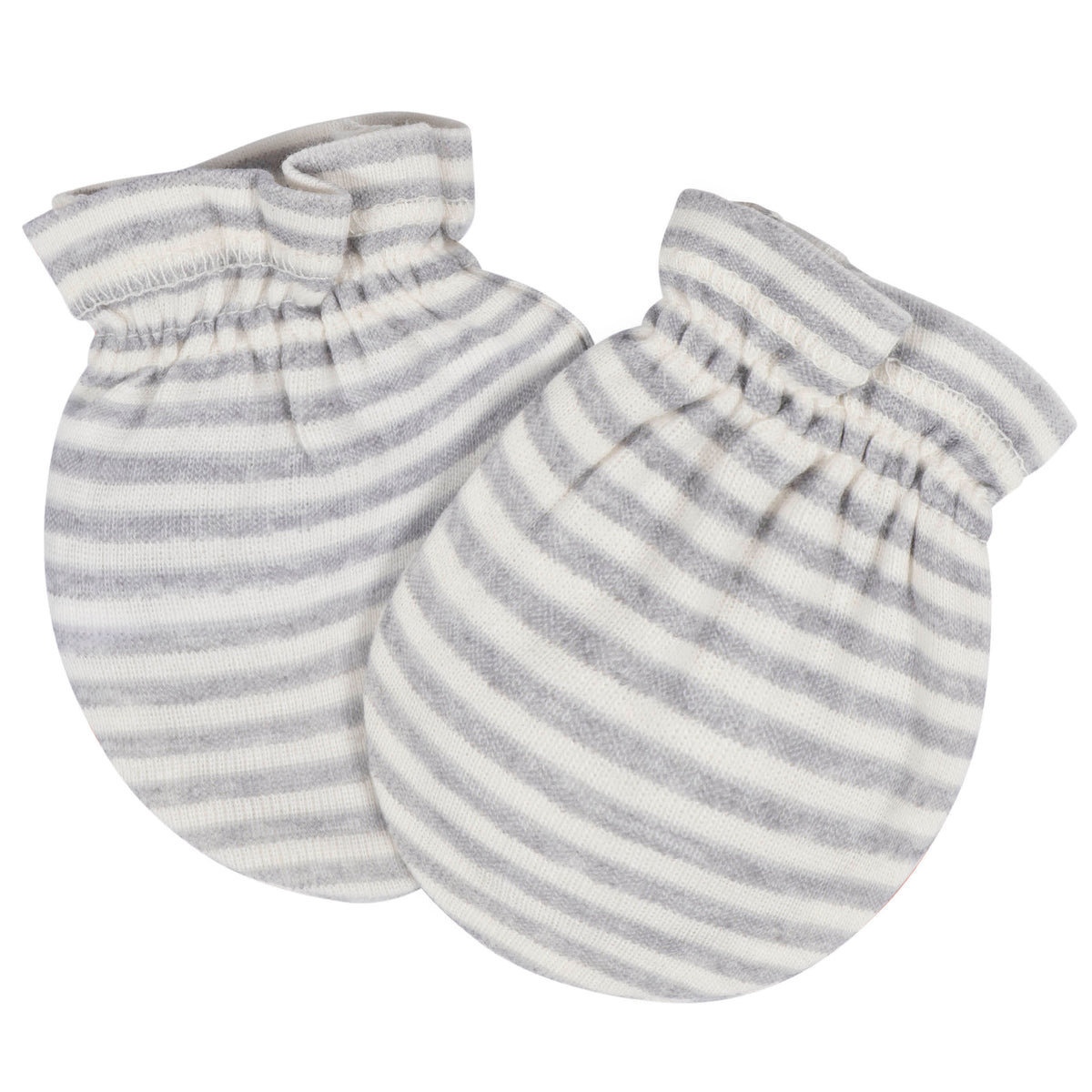 8-Piece Baby Neutral Southwest No Scratch Mittens & Caps Set, view 9