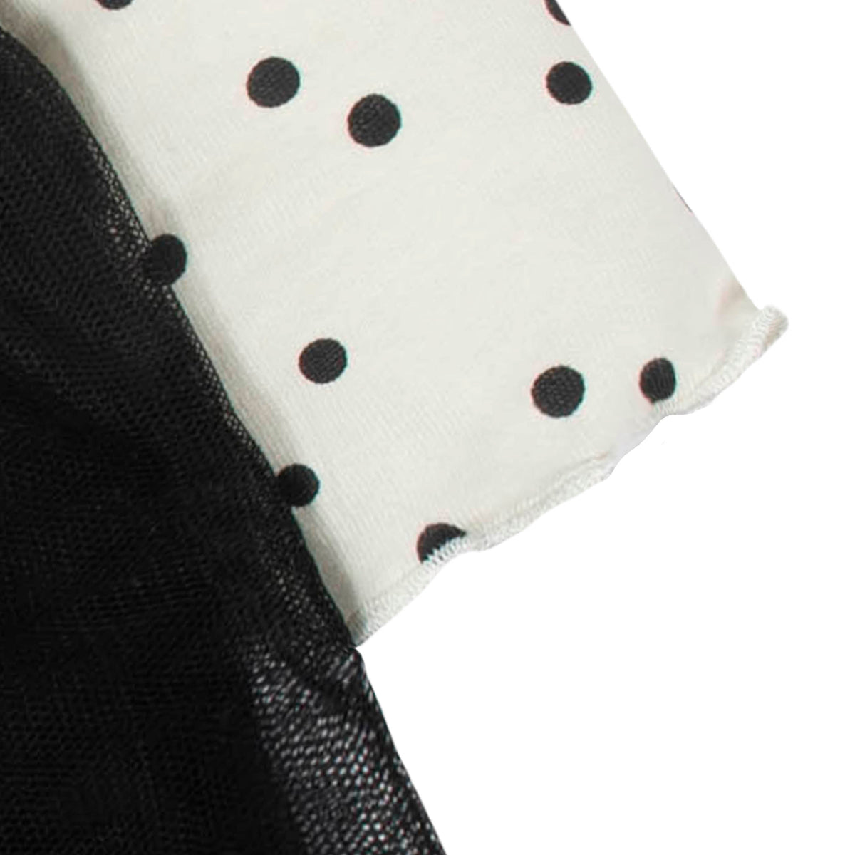 Baby Girls Dotted Tulle Dress, view 2