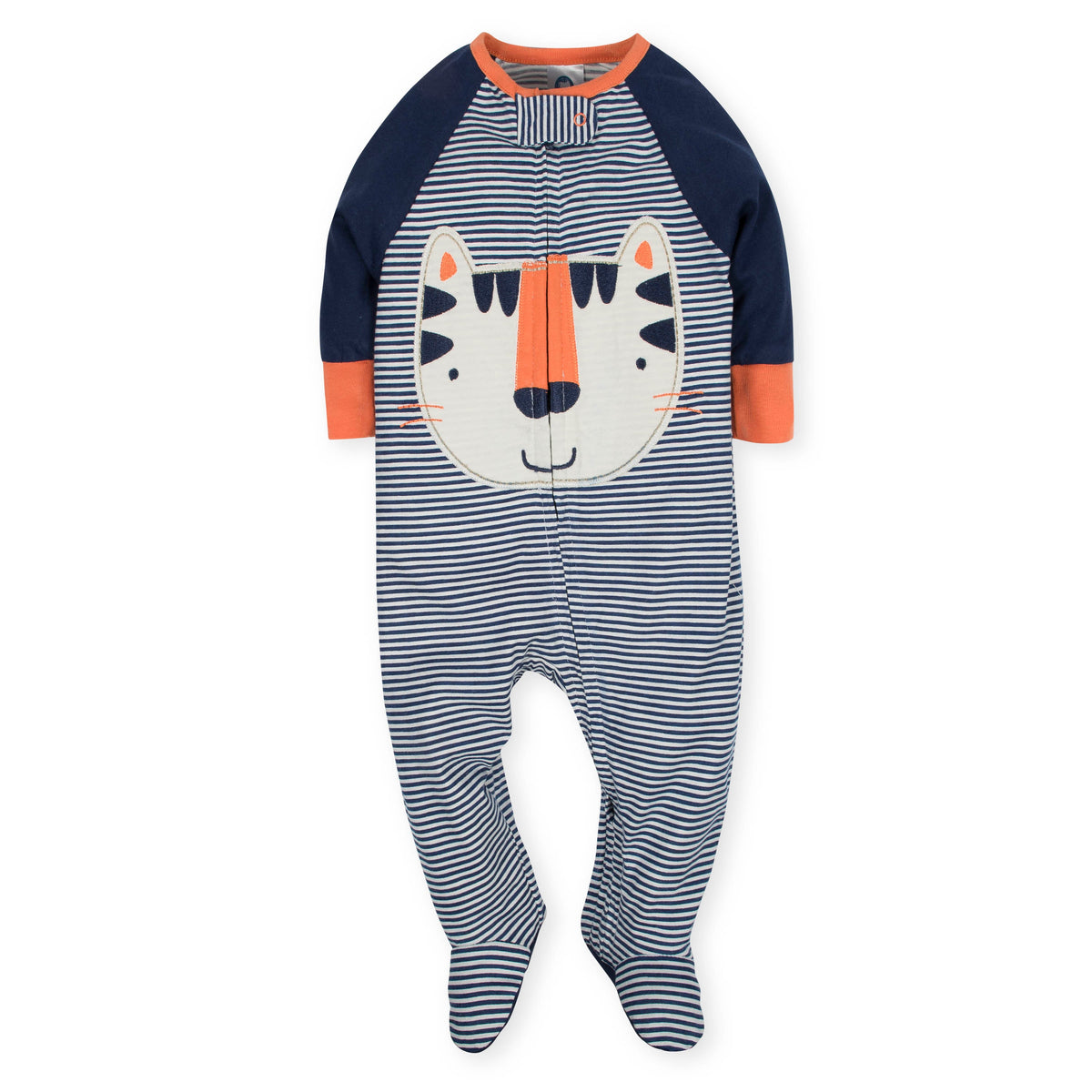 4-Pack Baby Boys Tiger & Hedgehog Sleep 'n Plays, view 2