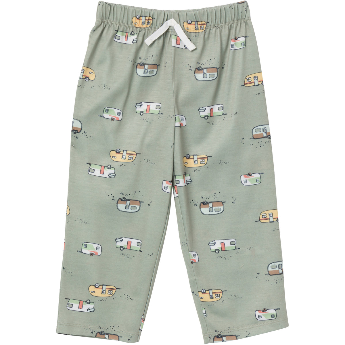 2-Piece Toddler Boys Camp Pajama Set, view 4