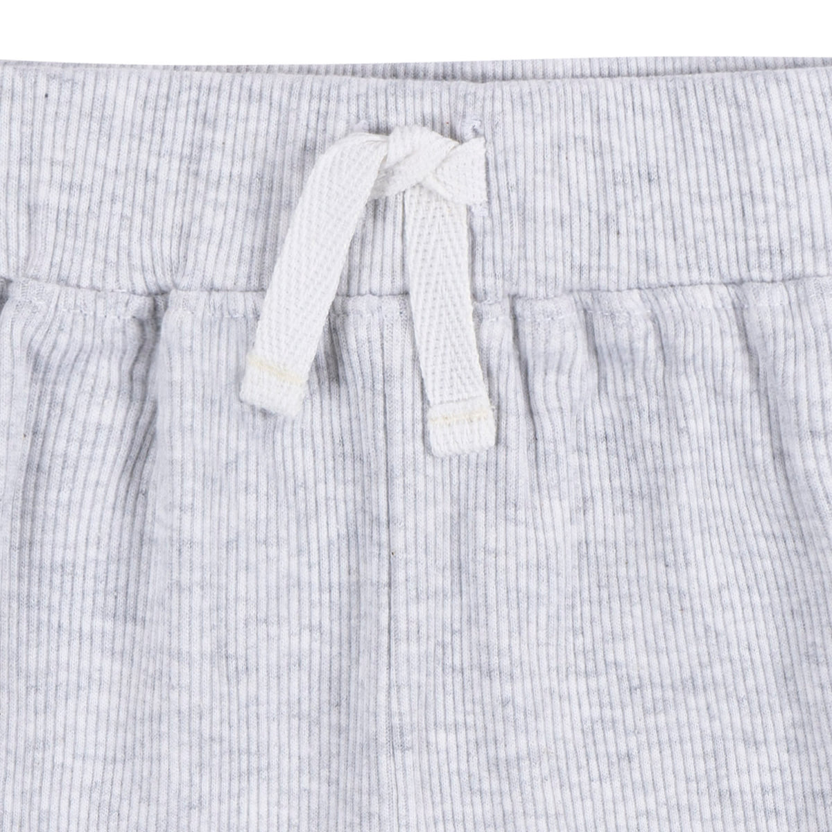 2-Piece Baby Boys Grey Heather Bodysuit and Shorts, view 6