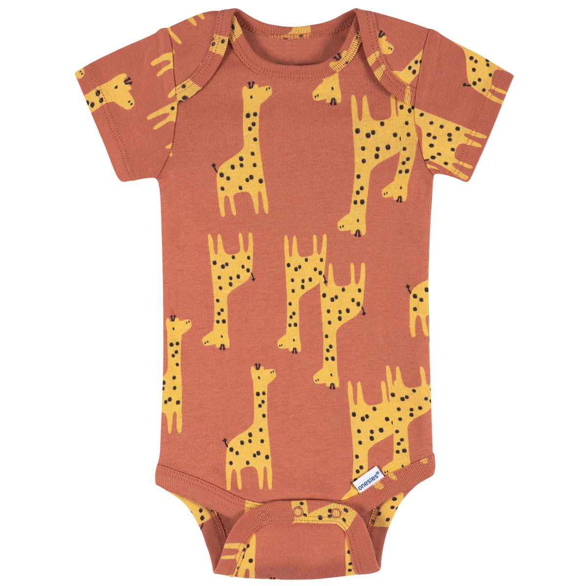 8-Pack Baby Neutral Hello Naptime Short Sleeve Onesies Bodysuits, view 6