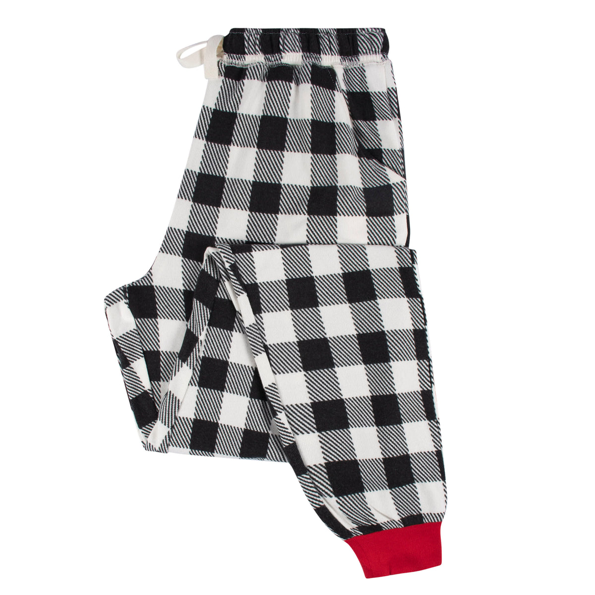 2-Piece Women's Buffalo Plaid Pajama Set, view 7