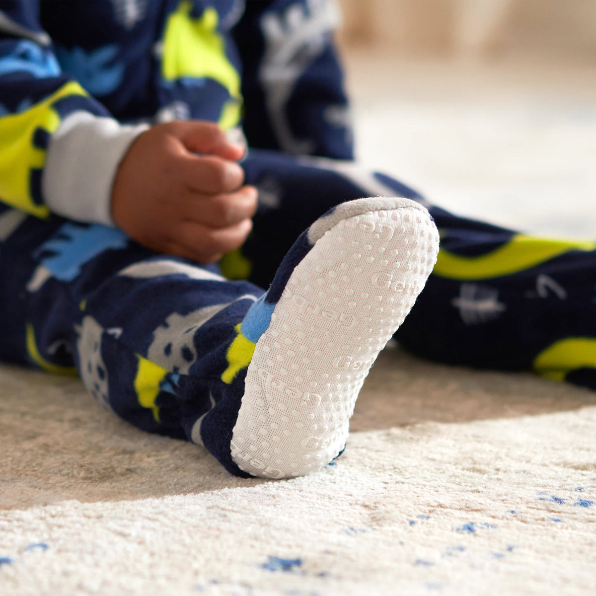 2-Pack Baby & Toddler Boys Dinos Fleece Pajamas, view 4