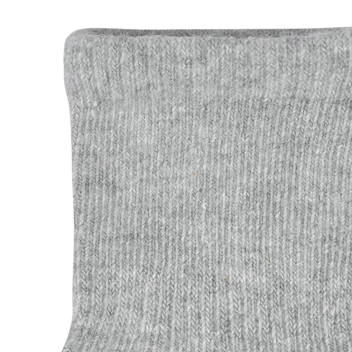 8-Pack Baby & Toddler Gray Heather Wiggle-Proof Jersey Crew Socks, view 4
