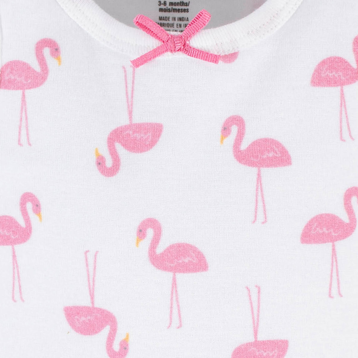 4-Pack Baby Girls Summer Blossom Tank Onesies Bodysuits, view 10