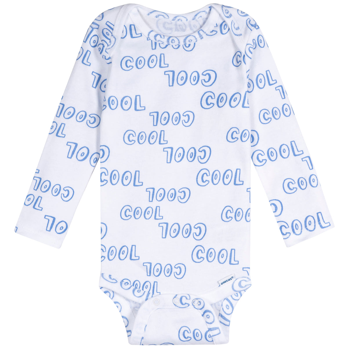 6-Pack Baby Boys Dinos Long Sleeve Onesies Bodysuits, view 2