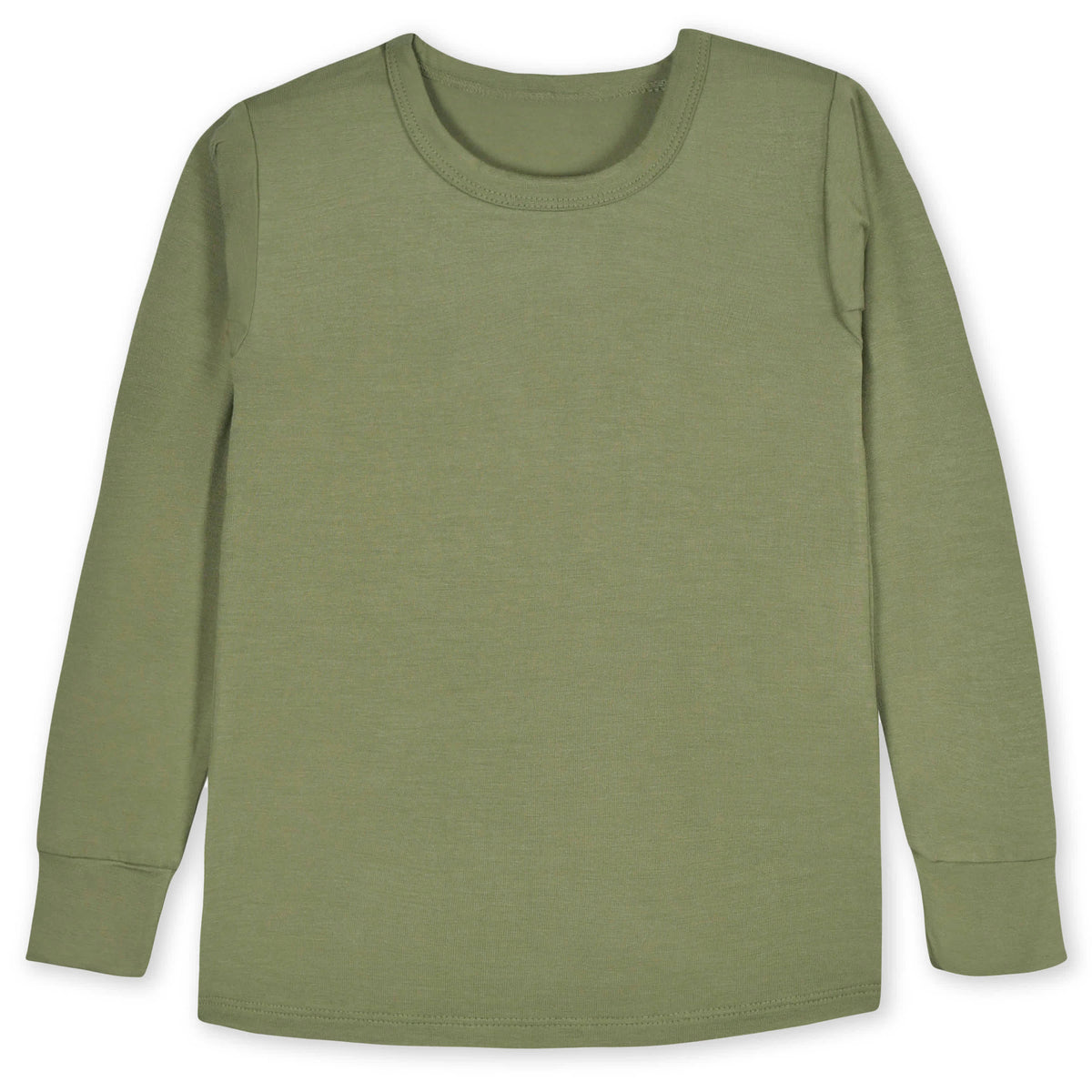 2-Piece Infant & Toddler Moss Buttery Soft Viscose Made from Eucalyptus Snug Fit Pajamas, view 6