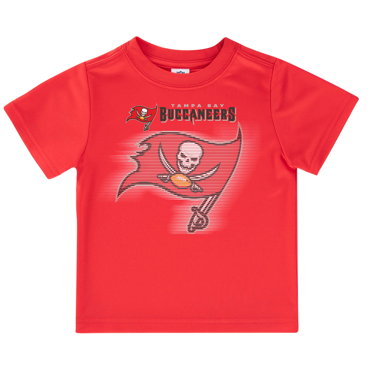 Tampa Bay Buccaneers Toddler Boys Short Sleeve Tee Shirt