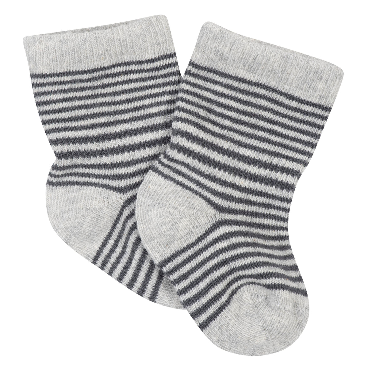 6-Pack Baby Boys Dino Wiggleproof Socks, view 3