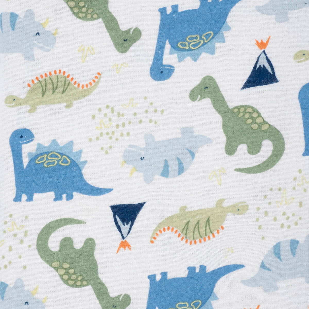 5-Pack Baby Boys Dinosaur Flannel Receiving Blankets, view 5