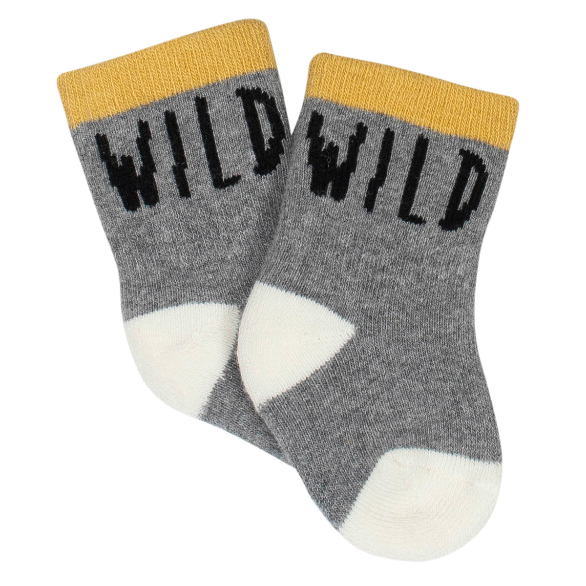 6-Pack Baby Boys Tiger Wiggle-Proof Crew Socks, view 2